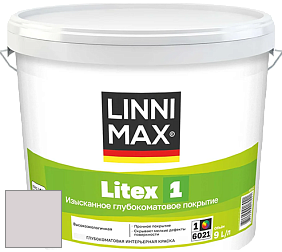 Краска LINNIMAX LITEX 1 / ЛИННИМАКС ЛИТЕКС 1 (CAPAROL SAMTEX 3) высокоэкологичная латексная краска цвет Viola 20 