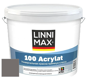 Краска LINNIMAX 100 ACRYLAT / ЛИННИМАКС 100 АКРИЛАТ (CAPAROL AMPHIBOLIN) акриловая краска цвет Ferro 20 