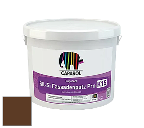 Краска Caparol Capatect Fassadenputz Sil-Si Pro / Капарол Капатек штукатурка структурная камешковая 25 кг. цвет Brasil 15 