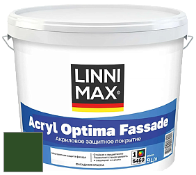 Краска LINNIMAX ACRYL OPTIMA FASSADE / ЛИННИМАКС АКРИЛ ОПТИМА ФАСАД (ALPINA) акриловая краска цвет Verdo 5 