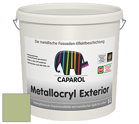 Краска Capadecor Metallocryl Exterior/Кападекор Металлакрил Экстериор шелковисто-глянцевая краска цвет Jade 105 