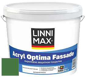 Краска LINNIMAX ACRYL OPTIMA FASSADE / ЛИННИМАКС АКРИЛ ОПТИМА ФАСАД (ALPINA) акриловая краска цвет NCS S 3560-G20Y 