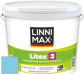 Краска LINNIMAX LITEX 3 / ЛИННИМАКС ЛИТЕКС 3 (ALPINA PREMIUM WAND) латексная краска цвет NCS S 0540-B 