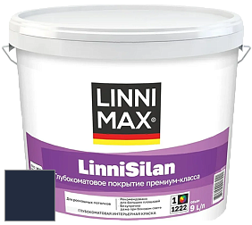 Краска LINNIMAX LinniSilan /ЛИННИМАКС ЛинниСилан (CAPAROL CAPASILAN) глубокоматовая краска цвет RAL 5011 