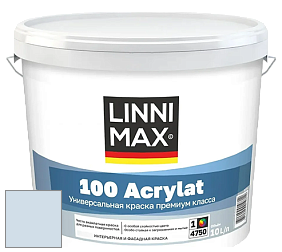 Краска LINNIMAX 100 ACRYLAT / ЛИННИМАКС 100 АКРИЛАТ (CAPAROL AMPHIBOLIN) акриловая краска цвет Lago 90 