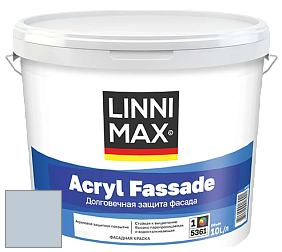 Краска LINNIMAX ACRYL FASSADE / ЛИННИМАКС АКРИЛ ФАССАДЕ (CAPAROL) акриловая фасадная краска цвет NCS S 1510-R90B 