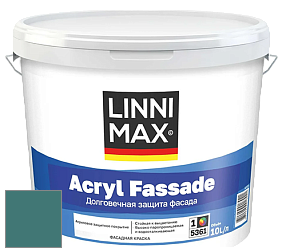 Краска LINNIMAX ACRYL FASSADE / ЛИННИМАКС АКРИЛ ФАССАДЕ (CAPAROL) акриловая фасадная краска цвет NCS S 5030-B50G 