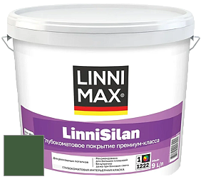 Краска LINNIMAX LinniSilan /ЛИННИМАКС ЛинниСилан (CAPAROL CAPASILAN) глубокоматовая краска цвет NCS S 5540-G20Y 