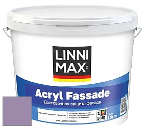 Краска LINNIMAX ACRYL FASSADE / ЛИННИМАКС АКРИЛ ФАССАДЕ (CAPAROL) акриловая фасадная краска цвет NCS S 3030-R50B 