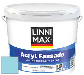 Краска LINNIMAX ACRYL FASSADE / ЛИННИМАКС АКРИЛ ФАССАДЕ (CAPAROL) акриловая фасадная краска цвет NCS S 0530-B10G 
