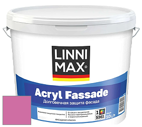 Краска LINNIMAX ACRYL FASSADE / ЛИННИМАКС АКРИЛ ФАССАДЕ (CAPAROL) акриловая фасадная краска цвет NCS S 1060-R30B 