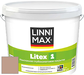 Краска LINNIMAX LITEX 1 / ЛИННИМАКС ЛИТЕКС 1 (CAPAROL SAMTEX 3) высокоэкологичная латексная краска цвет Papaya 50 