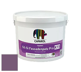 Краска Caparol Capatect Fassadenputz Sil-Si Pro / Капарол Капатек штукатурка структурная камешковая 25 кг. цвет Viola 70 