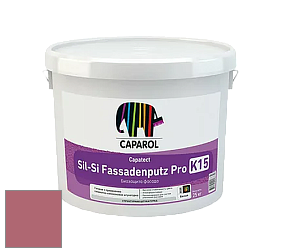 Краска Caparol Capatect Fassadenputz Sil-Si Pro / Капарол Капатек штукатурка структурная камешковая 25 кг. цвет Rose 110 