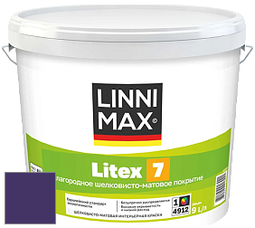 Краска LINNIMAX LITEX 7 / ЛИННИМАКС ЛИТЕКС 7  (CAPAROL SAMTEX 7) латексная краска цвет Diva 15 