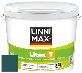 Краска LINNIMAX LITEX 7 / ЛИННИМАКС ЛИТЕКС 7  (CAPAROL SAMTEX 7) латексная краска цвет Verona 65 