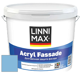 Краска LINNIMAX ACRYL FASSADE / ЛИННИМАКС АКРИЛ ФАССАДЕ (CAPAROL) акриловая фасадная краска цвет NCS S 1040-R90B 