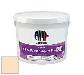 Краска Caparol Capatect Fassadenputz Sil-Si Pro / Капарол Капатек штукатурка структурная камешковая 25 кг. цвет Amber 150 