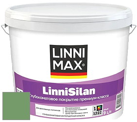 Краска LINNIMAX LinniSilan /ЛИННИМАКС ЛинниСилан (CAPAROL CAPASILAN) глубокоматовая краска цвет NCS S 3040-G20Y 