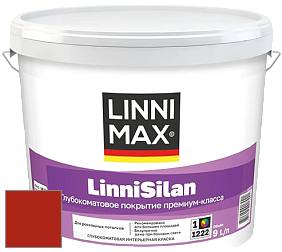Краска LINNIMAX LinniSilan /ЛИННИМАКС ЛинниСилан (CAPAROL CAPASILAN) глубокоматовая краска цвет Rubin 20 