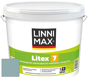 Краска LINNIMAX LITEX 7 / ЛИННИМАКС ЛИТЕКС 7  (CAPAROL SAMTEX 7) латексная краска цвет Verona 110 