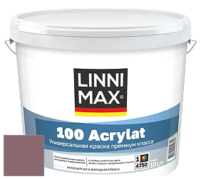 Краска LINNIMAX 100 ACRYLAT / ЛИННИМАКС 100 АКРИЛАТ (CAPAROL AMPHIBOLIN) акриловая краска цвет Flamenco 70 