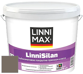 Краска LINNIMAX LinniSilan /ЛИННИМАКС ЛинниСилан (CAPAROL CAPASILAN) глубокоматовая краска цвет Onyx 35 