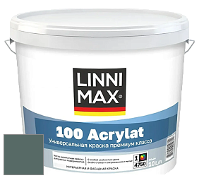 Краска LINNIMAX 100 ACRYLAT / ЛИННИМАКС 100 АКРИЛАТ (CAPAROL AMPHIBOLIN) акриловая краска цвет Patina 45 