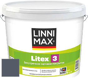 Краска LINNIMAX LITEX 3 / ЛИННИМАКС ЛИТЕКС 3 (ALPINA PREMIUM WAND) латексная краска цвет Saphir 10 