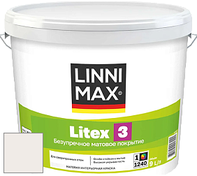 Краска LINNIMAX LITEX 3 / ЛИННИМАКС ЛИТЕКС 3 (ALPINA PREMIUM WAND) латексная краска цвет Viola 30 