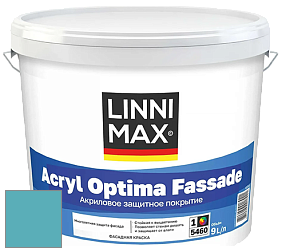 Краска LINNIMAX ACRYL OPTIMA FASSADE / ЛИННИМАКС АКРИЛ ОПТИМА ФАСАД (ALPINA) акриловая краска цвет NCS S 2040-B20G 