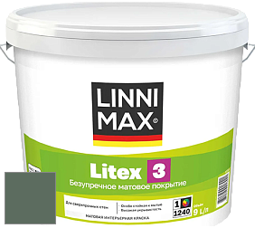 Краска LINNIMAX LITEX 3 / ЛИННИМАКС ЛИТЕКС 3 (ALPINA PREMIUM WAND) латексная краска цвет Malachit 10 