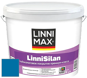 Краска LINNIMAX LinniSilan /ЛИННИМАКС ЛинниСилан (CAPAROL CAPASILAN) глубокоматовая краска цвет NCS S 3060-R90B 