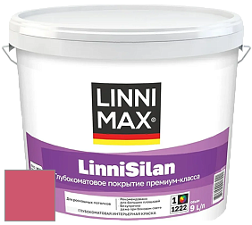 Краска LINNIMAX LinniSilan /ЛИННИМАКС ЛинниСилан (CAPAROL CAPASILAN) глубокоматовая краска цвет NCS S 1070-R10B 