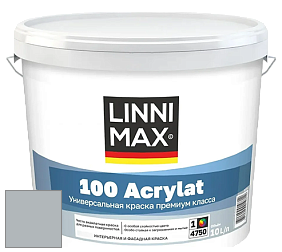 Краска LINNIMAX 100 ACRYLAT / ЛИННИМАКС 100 АКРИЛАТ (CAPAROL AMPHIBOLIN) акриловая краска цвет Arctis 20 