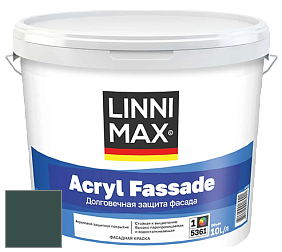 Краска LINNIMAX ACRYL FASSADE / ЛИННИМАКС АКРИЛ ФАССАДЕ (CAPAROL) акриловая фасадная краска цвет Patina 40 