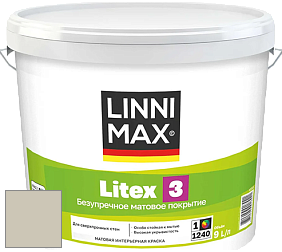 Краска LINNIMAX LITEX 3 / ЛИННИМАКС ЛИТЕКС 3 (ALPINA PREMIUM WAND) латексная краска цвет Soja 10 