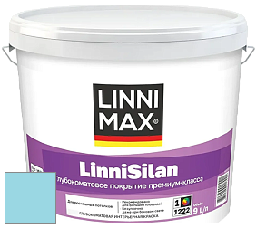 Краска LINNIMAX LinniSilan /ЛИННИМАКС ЛинниСилан (CAPAROL CAPASILAN) глубокоматовая краска цвет NCS S 0530-B10G 