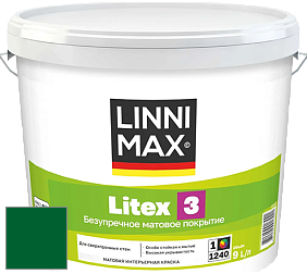 Краска LINNIMAX LITEX 3 / ЛИННИМАКС ЛИТЕКС 3 (ALPINA PREMIUM WAND) латексная краска цвет Verdo 20 