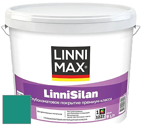 Краска LINNIMAX LinniSilan /ЛИННИМАКС ЛинниСилан (CAPAROL CAPASILAN) глубокоматовая краска цвет NCS S 3050-B70G 