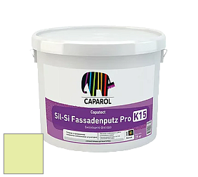 Краска Caparol Capatect Fassadenputz Sil-Si Pro / Капарол Капатек штукатурка структурная камешковая 25 кг. цвет Jade 120 