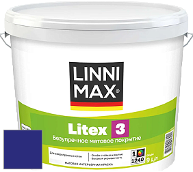Краска LINNIMAX LITEX 3 / ЛИННИМАКС ЛИТЕКС 3 (ALPINA PREMIUM WAND) латексная краска цвет RAL 5002 