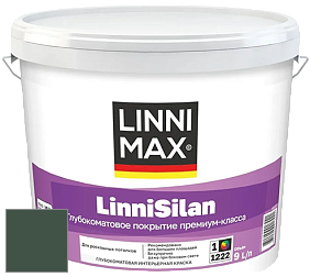 Краска LINNIMAX LinniSilan /ЛИННИМАКС ЛинниСилан (CAPAROL CAPASILAN) глубокоматовая краска цвет Malachit 5 