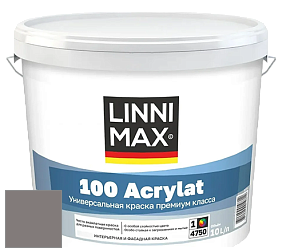 Краска LINNIMAX 100 ACRYLAT / ЛИННИМАКС 100 АКРИЛАТ (CAPAROL AMPHIBOLIN) акриловая краска цвет Ferro 25 