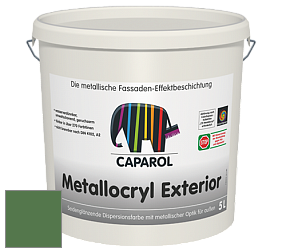 Краска Capadecor Metallocryl Exterior/Кападекор Металлакрил Экстериор шелковисто-глянцевая краска цвет Oase 100 