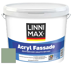 Краска LINNIMAX ACRYL FASSADE / ЛИННИМАКС АКРИЛ ФАССАДЕ (CAPAROL) акриловая фасадная краска цвет NCS S 3020-G20Y 