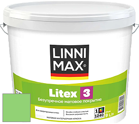Краска LINNIMAX LITEX 3 / ЛИННИМАКС ЛИТЕКС 3 (ALPINA PREMIUM WAND) латексная краска цвет NCS S 0560-G20Y 