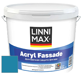 Краска LINNIMAX ACRYL FASSADE / ЛИННИМАКС АКРИЛ ФАССАДЕ (CAPAROL) акриловая фасадная краска цвет NCS S 3050-B 