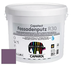 Краска СAPAROL Capatect-Fassadenputz R 30/Капарол Фассаденпутц Р30 дисперсионные структурные штукатурки цвет Viola 70 