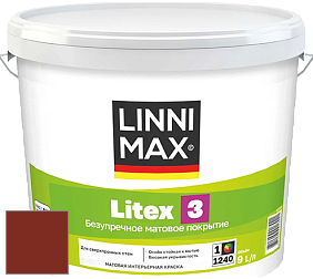 Краска LINNIMAX LITEX 3 / ЛИННИМАКС ЛИТЕКС 3 (ALPINA PREMIUM WAND) латексная краска цвет Rubin 15 